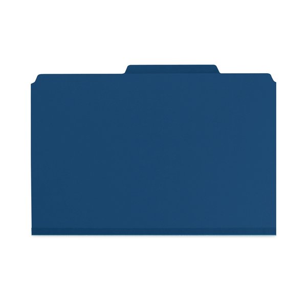 Smead Classification Folder, Dark Blue, PK10, Expanded Width: 2" 19035
